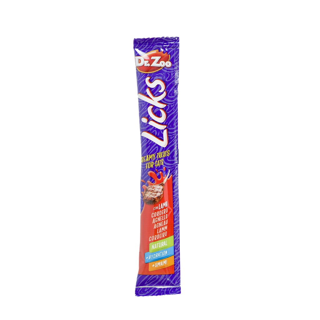 Dr Zoo Licks Cordero x 15gr X 4un