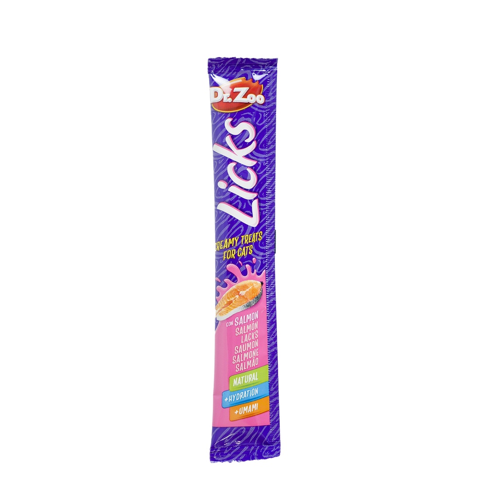 Dr Zoo Licks Salmón x 15gr x 4un