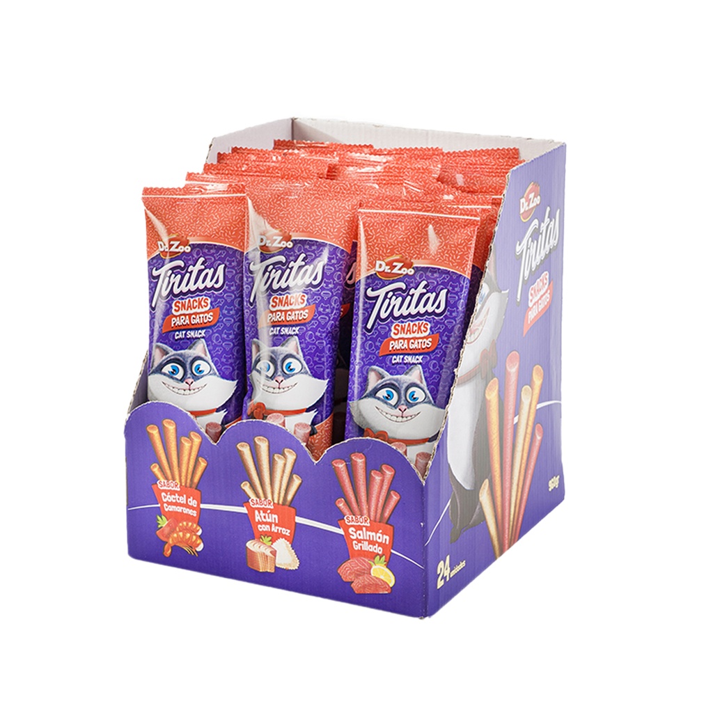 Tiritas Salmón Grillado x 40 gr