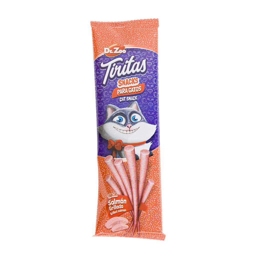 Dr. Zoo Tiritas salmón grillado 24 uds. x 40g