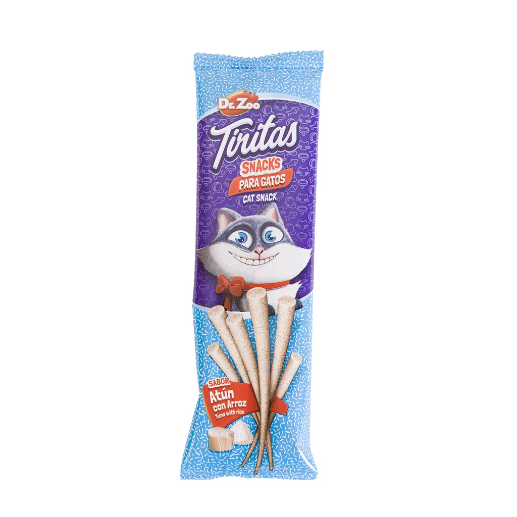 Dr. Zoo Tiritas de atún con arroz 24 uds. X 40g