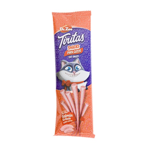 [1116524] Dr. Zoo Tiritas salmón grillado 24 uds. x 40g