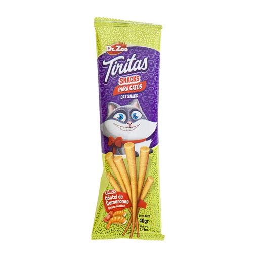 [1116724] Dr. Zoo Tiritas cóctel de Camaron 24 uds. x 40g